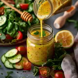 Recette Vinaigrette Miel Citron Maison - Sauce salade émulsionnée en 15 min