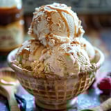 Glace au caramel maison sans sorbetière ni œuf