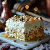 Nougat Glacé Fruits Secs - Dessert Fêtes