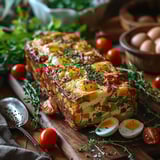 Recette Terrine de Légumes aux Œufs - Plat complet facile et économique