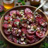 Salade Betterave Feta Noix Rôtie