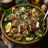 Salade caesar au poulet & parmesan