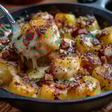 A dish of Truffade au Cantal Fondant.