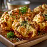 A plate of food with a bowl of food and a fork.