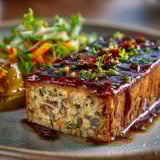 Terrine végétale aux pois chiches.