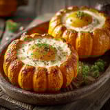 Oeuf cocotte en courge Jack be Little au Cookeo.
