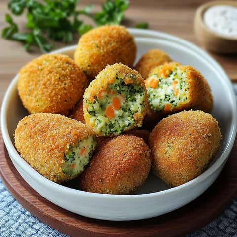 Croquettes légumes croustillantes maison