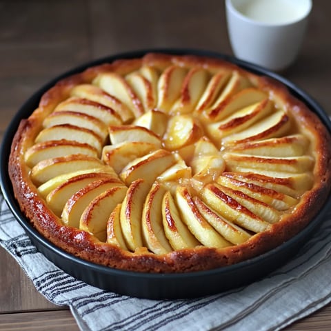 Gâteau magique pommes fondantes