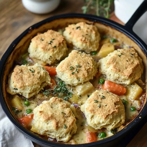 crumble de légumes original avec des biscuits salés aux herbes