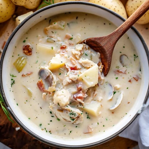 Clam Chowder de Nouvelle-Angleterre