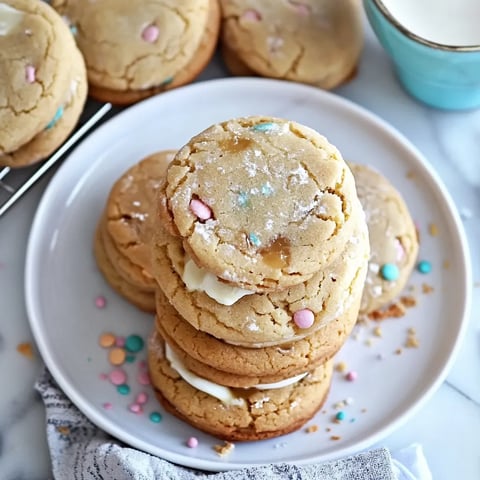 Cookies confettis multicolores