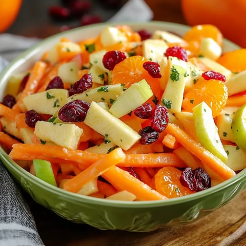 Salade Détox Pomme, Cranberry et Carotte : Recette Healthy