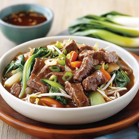 Chop Suey au Bœuf à Fondue