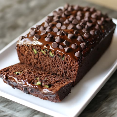 Cake au chocolat et courgette, un gâteau ultra-moelleux avec des pépites de chocolat