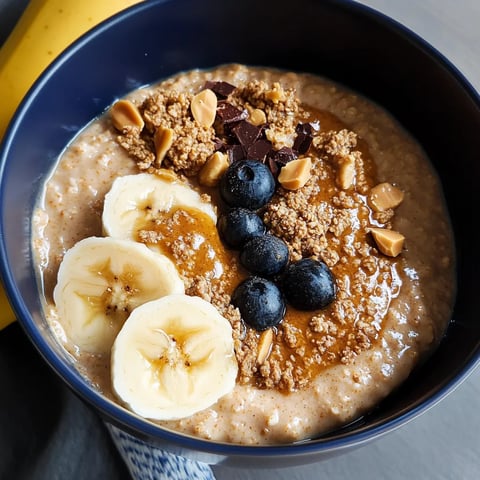 Porridge protéiné à la vanille