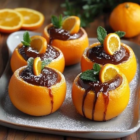 Le fondant à l'orange