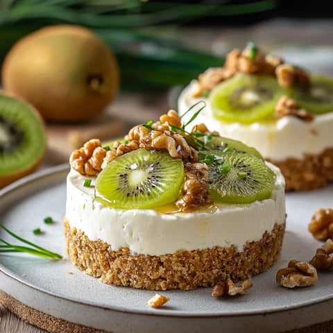 Cheesecake salé kiwi de l'Adour IGP