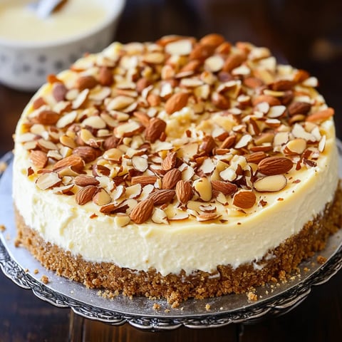 Cheesecake à l'Amaretto - Dessert gourmand aux amandes