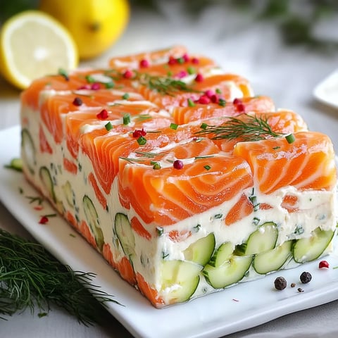 Terrine de saumon fumé au fromage blanc