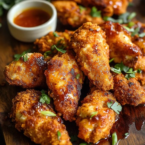 Tenders de poulet au miel épicé