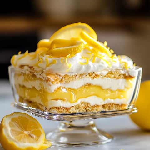 Tiramisu au citron - Dessert frais et crémeux