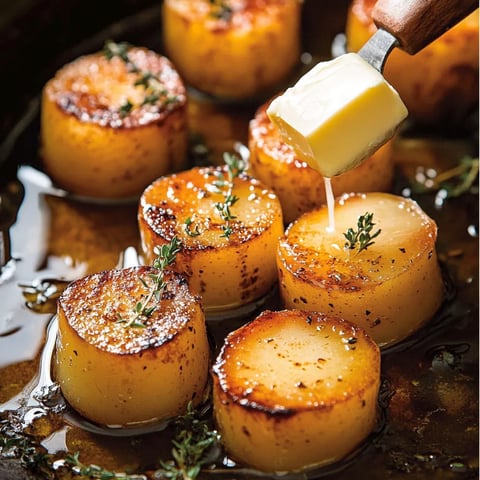Fondant Potatoes (Pommes fondantes)
