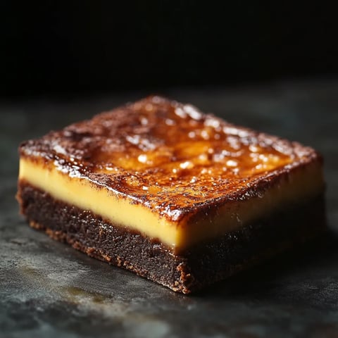 Brownie Crème Brûlée - Dessert fusion gourmand et raffiné