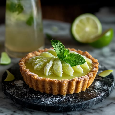 Tartelettes mojito - Dessert inspiré du cocktail cubain