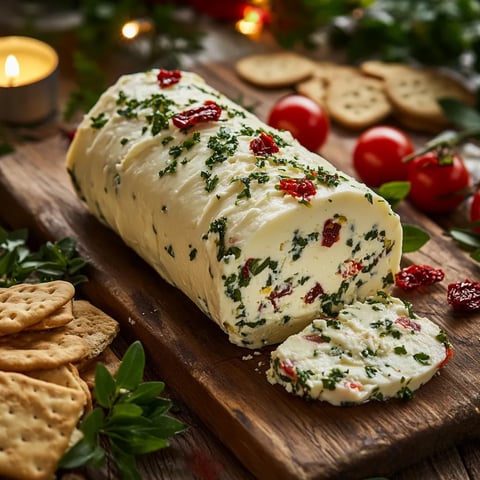 Bûchette fromagère aux herbes italiennes