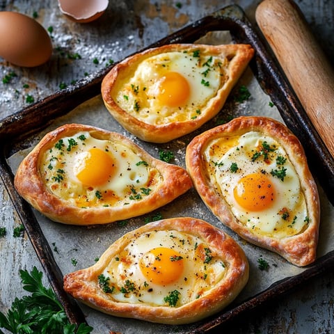 Oeufs en croûte de pain et fromage - Recette savoyarde gourmande