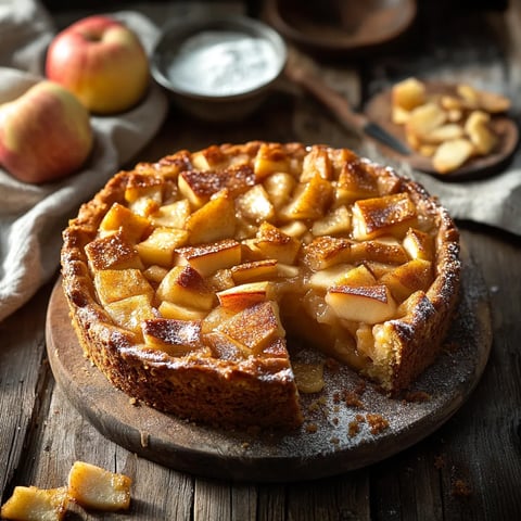 Gâteau aux Pommes Moelleux et Fondant