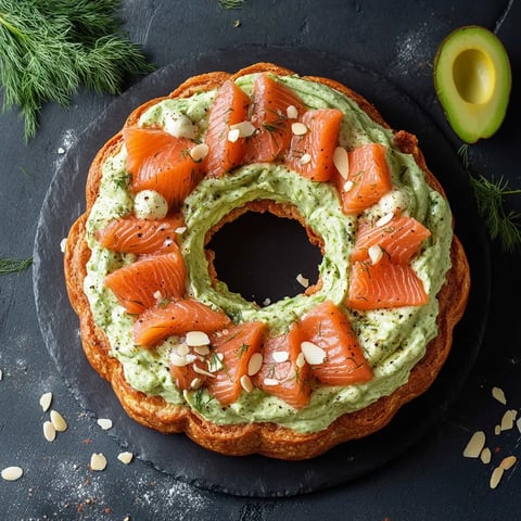 Paris-Brest Saumon Écossais Avocat - Recette raffinée et originale