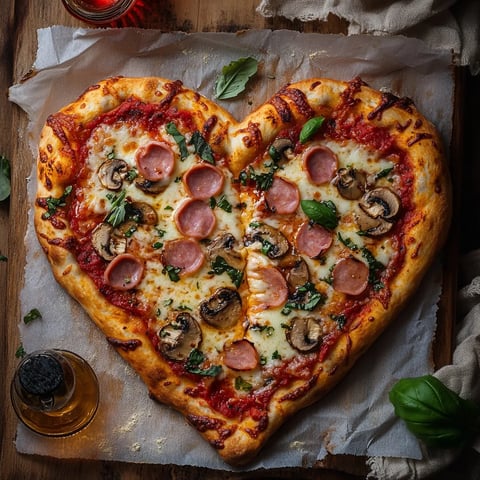 Recette Pizza Cœur Maison