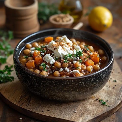 Recette Ragoût Pois Chiches Feta