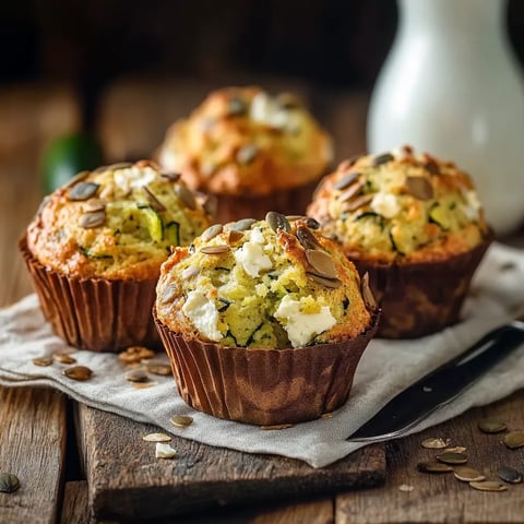 Muffins Salés Courgette Fromage