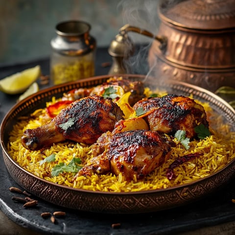 Recette Mandi Poulet Markh