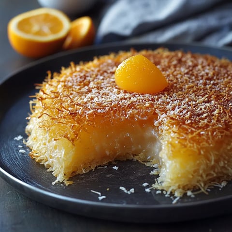 Gâteau Grec Orange Noix Coco