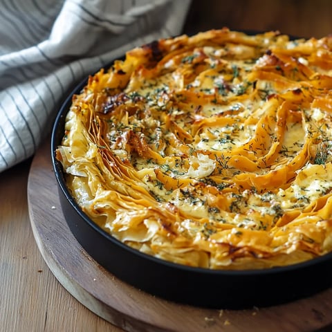 Soufra à la Citrouille - Tourte grecque feuilletée au fromage