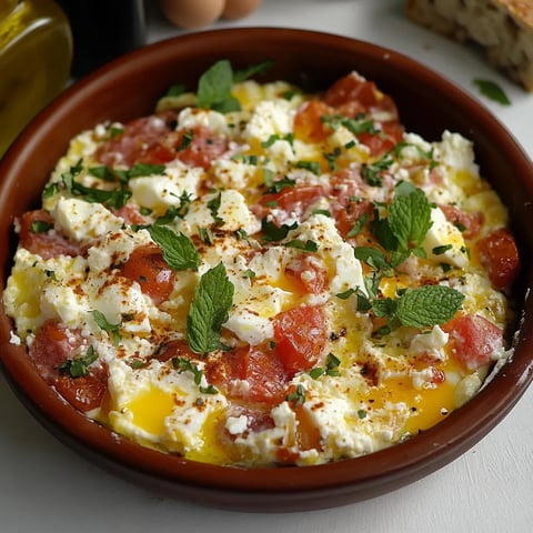 Strapatsada : la vraie recette grecque d'œufs brouillés à la feta