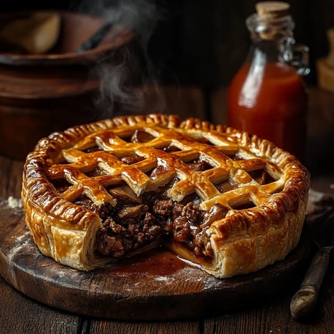 Meat pie australienne traditionnelle