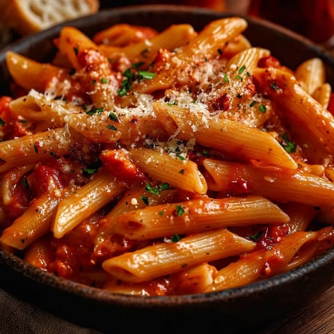 Penne all'Arrabbiata authentiques