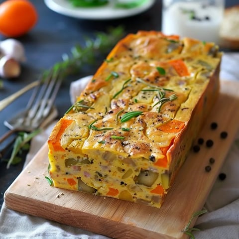 Terrine de Macédoine aux Œufs Durs: Entrée Froide Élégante et Colorée