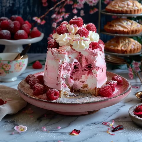 Charlotte Ispahan Framboises Rose