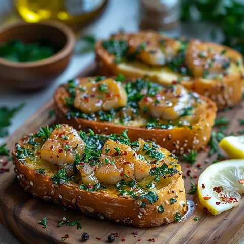 Pain à l'Ail Bonite - Garlic Bread Français