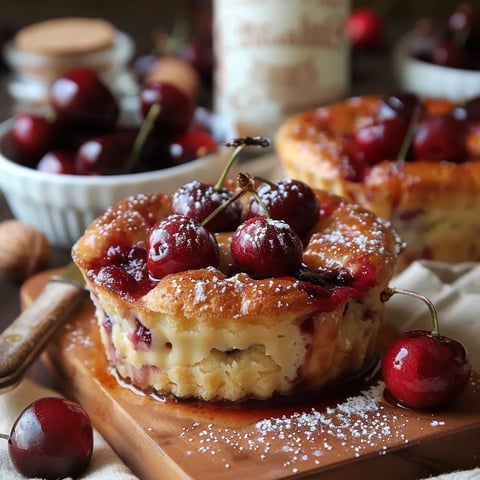 Clafoutis Cerises Sans Lactose Individuels