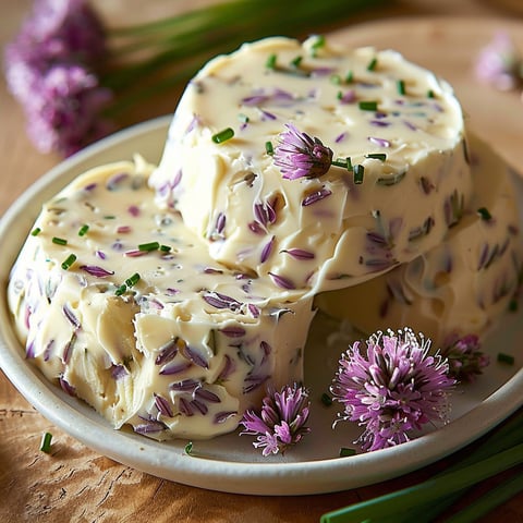 A white plate with a small amount of butter.