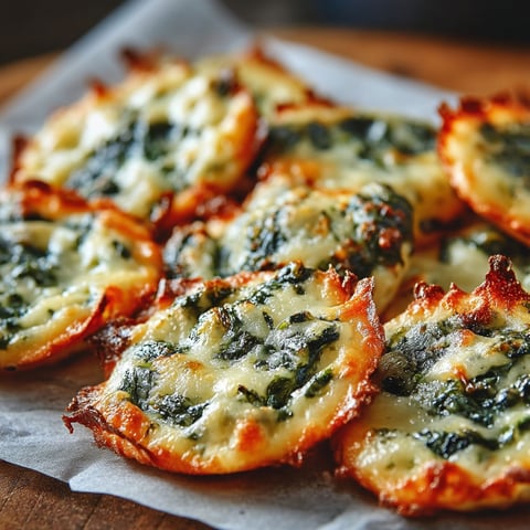 Bouchées Fondantes aux Épinards et Fromage.