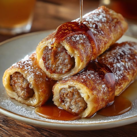 A plate of food with sauce on it.