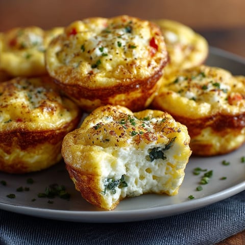A plate of bouchées aux œufs et fromage cottage.