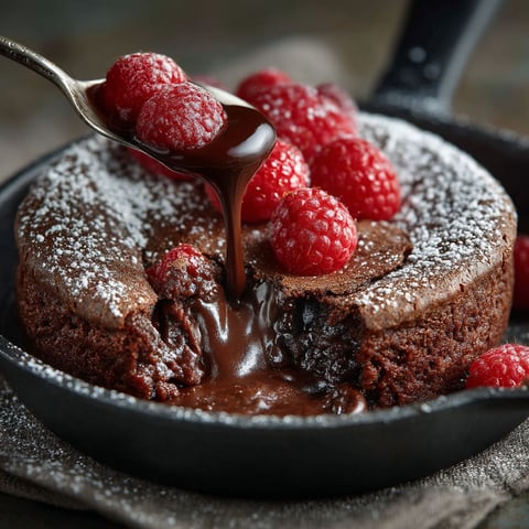 A chocolate cake with raspberries on top.